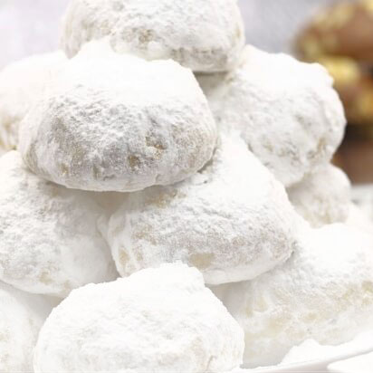 Κουραμπιέδες με γίδινο βούτυρο